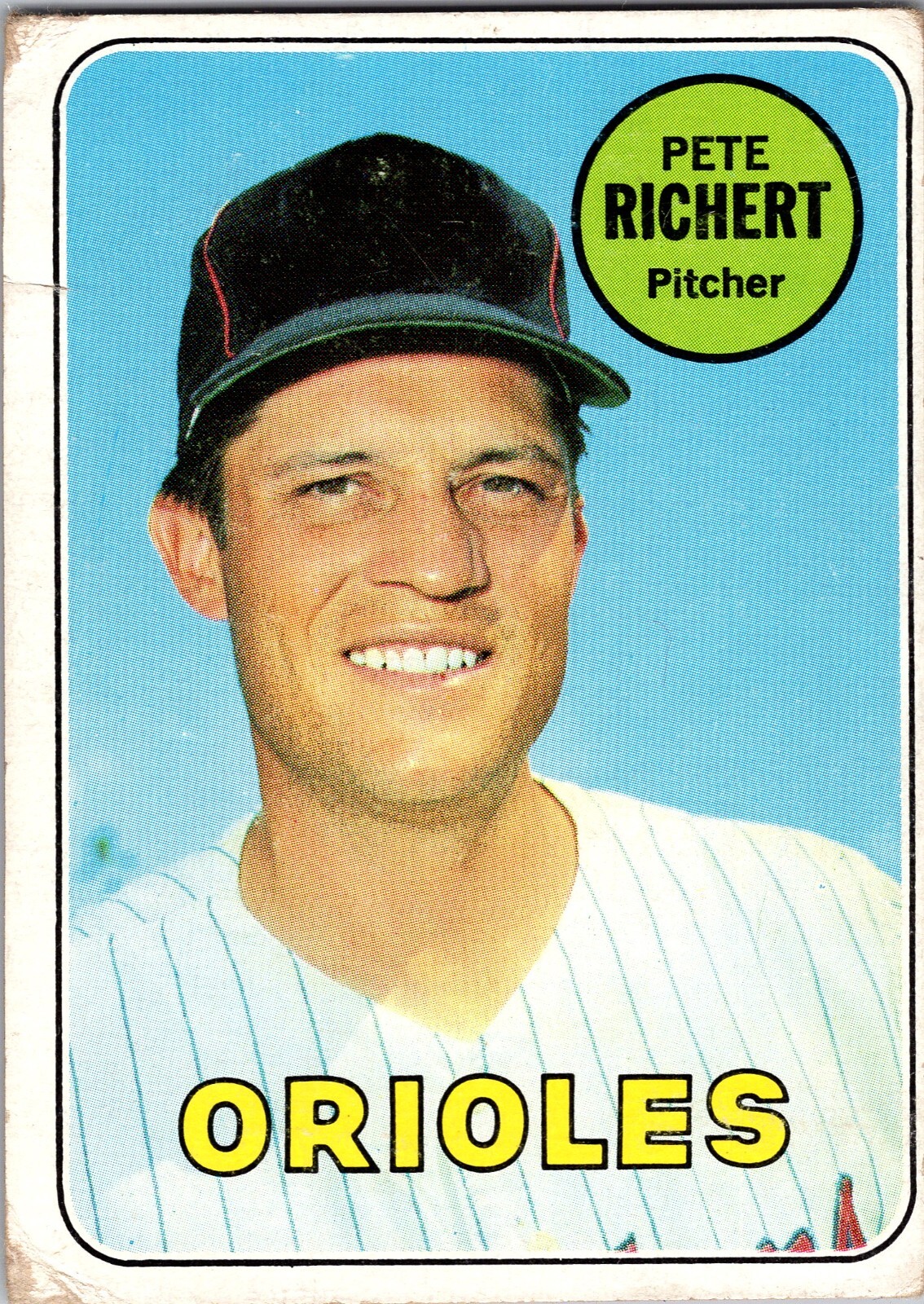 1969 Topps Pete Richert 86 Baltimore Orioles 86 Vintage Baseball Card GDVG eBay