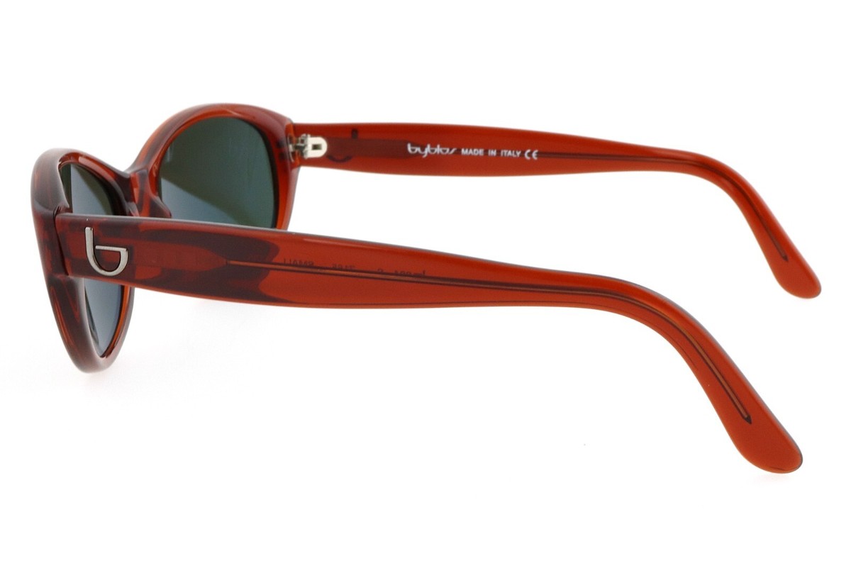 Byblos Dark Brown Oval Sunglasses Byblos Metal Oval Sunglasses Multicolour main image 4
