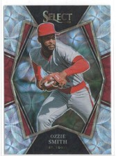 2022 Panini Select Ozzie Smith #133 Premier Level  SCOPE PRIZM!! HOF!