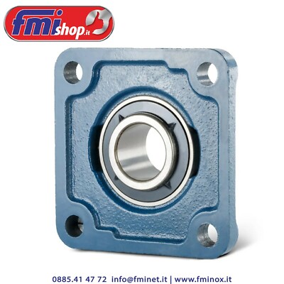 Supporto A Flangia Quadra UCF 208 In Ghisa - Cuscinetto Autoallineante 40mm - Foto 3