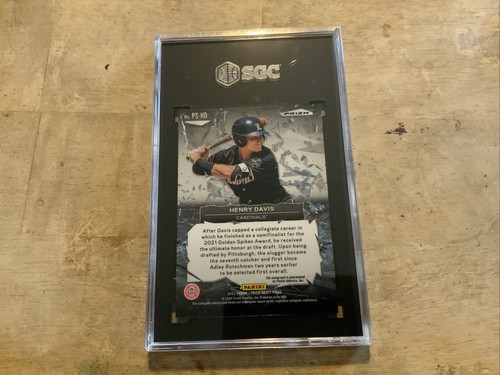 2021 PANINI PRIZM DRAFT PICKS Henry Davis power surge pirates rc - 第 2/2 張圖片