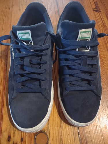 Puma Suede 11.5 Navy Blue - Picture 4 of 7