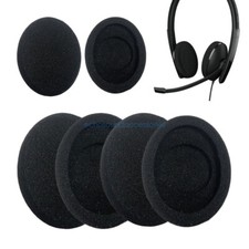 Replacement Fam Ear Pads for Sennheiser SC160 165USB Headphone Sponge Cover