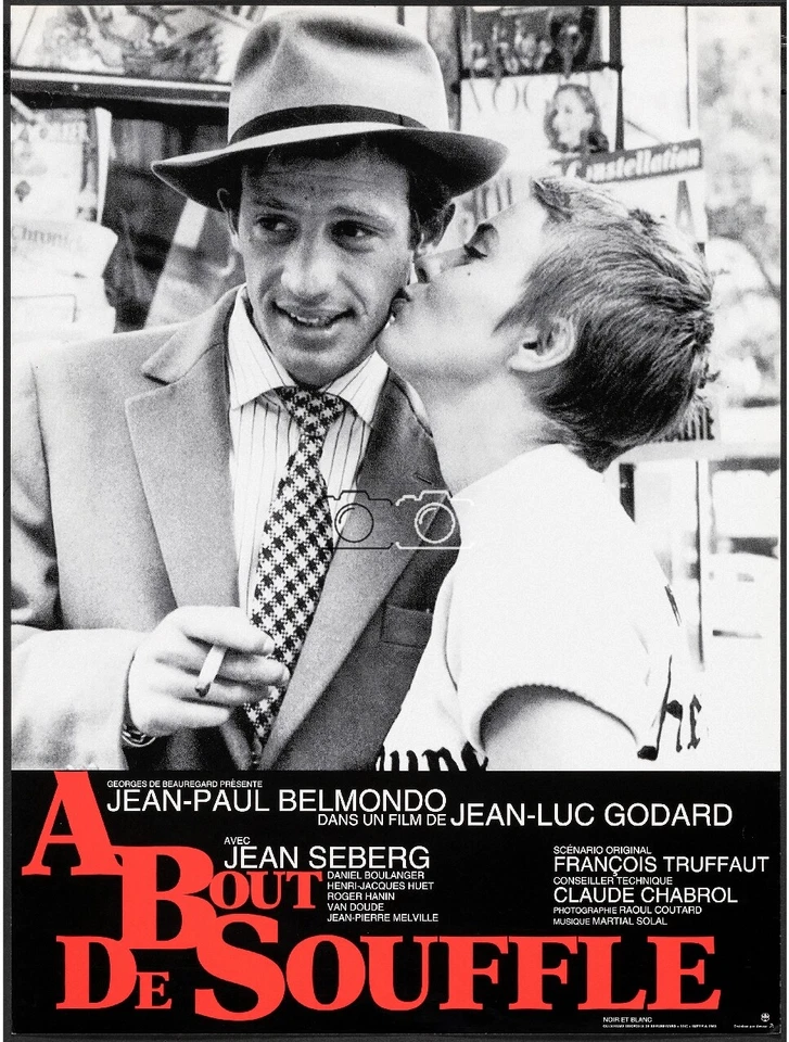 POSTERSANDCO FILM A BOUT DE SOUFFLE Roer-POSTER HQ 45x60cm d'une AFFICHE CINéMA
