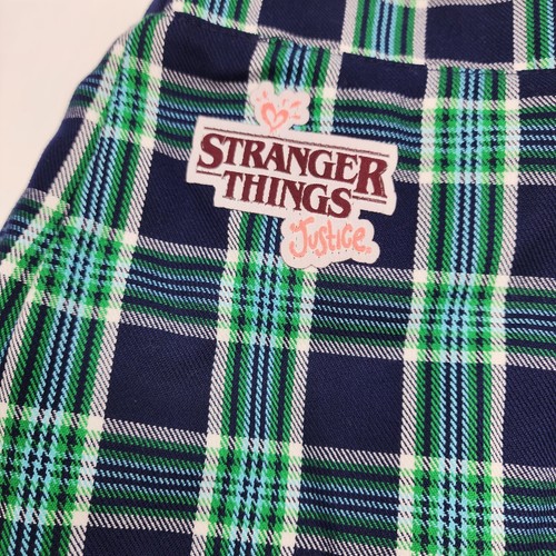 Stranger Things Plaid Skirt Skort Girls Size XL 16/18 Womans S Cosplay School - Picture 3 of 11