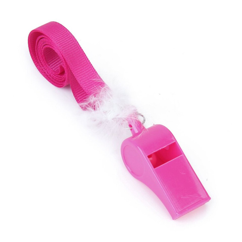10 Pcs Handheld Referee Whistle Highdecibel Fluffy Whistles eBay