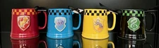NEW Rae Dunn Harry Potter Checked House Mug Gryffindor, Ravenclaw, Hufflepuff