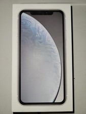 Apple iPhone XR EARPHONES 64GB Black BOX ONLY With Inserts NO Device READ DESC