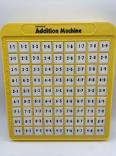 Lakeshore Addition Machine Homeschool Math Kids Educational Toy