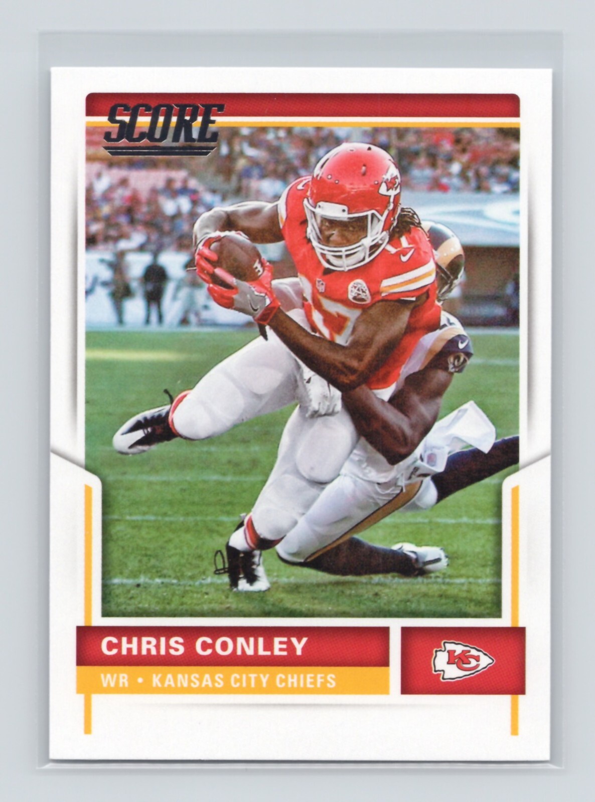 2017 Panini Score Football #162 Chris Conley - Kansas City Chiefs