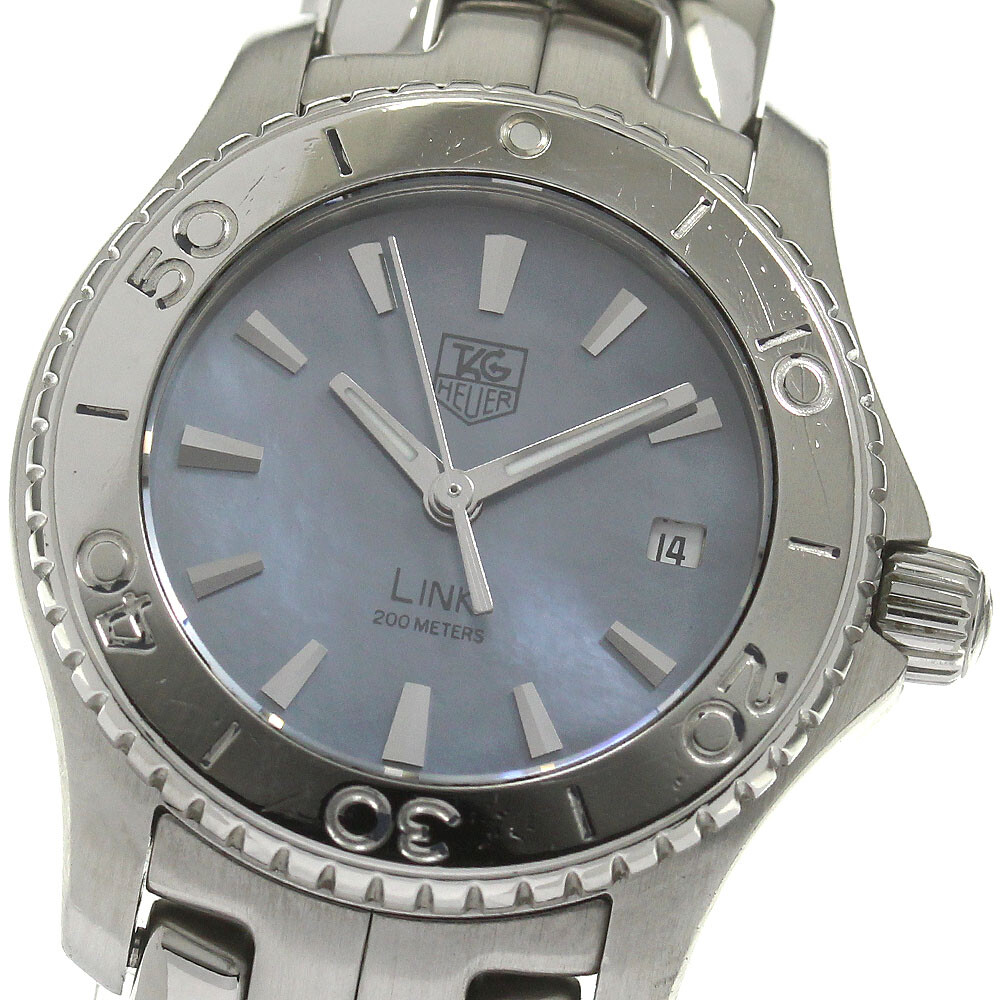 【Watch】 TAG HEUER WJ1316-0 Link Date Quartz Used From Japan wristwatch good