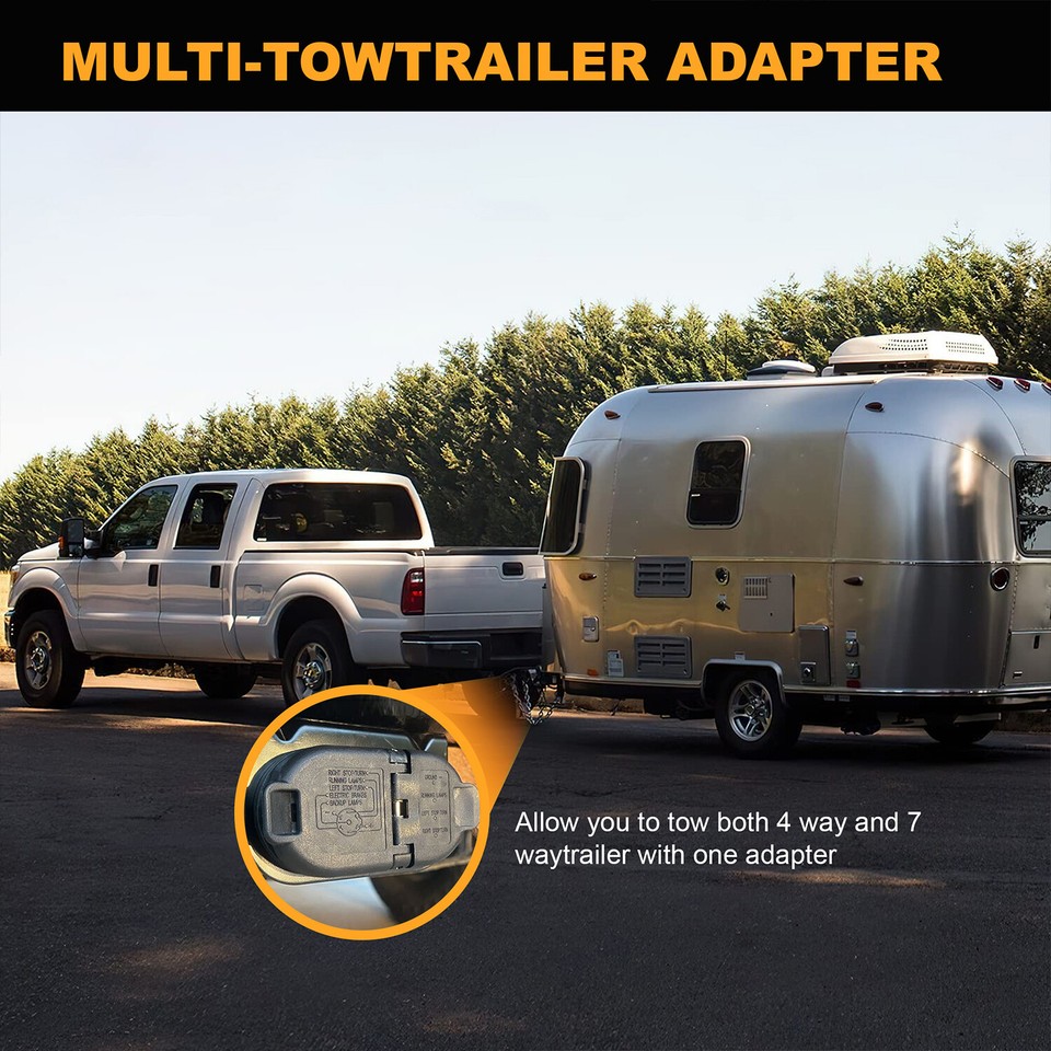 200914 For Ford F150 Trailer Tow Hitch Bar Wire Connector Harness