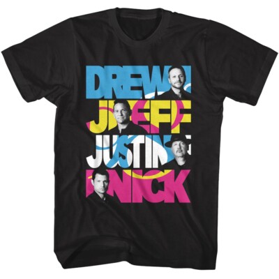 98 Degrees Faces & Names Men's T Shirt