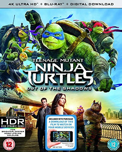 Teenage Mutant Ninja Turtles: Out Of The Shadows [BLU-RAY] [Region