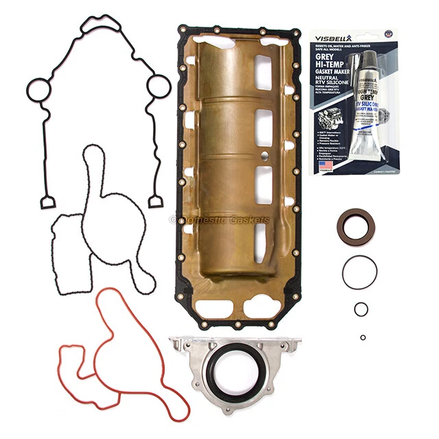 Fits 09-15 Chrysler Dodge Ram 5.7L HEMI V8 OHV MLS Full Gasket Set VIN T - Image 3 of 4