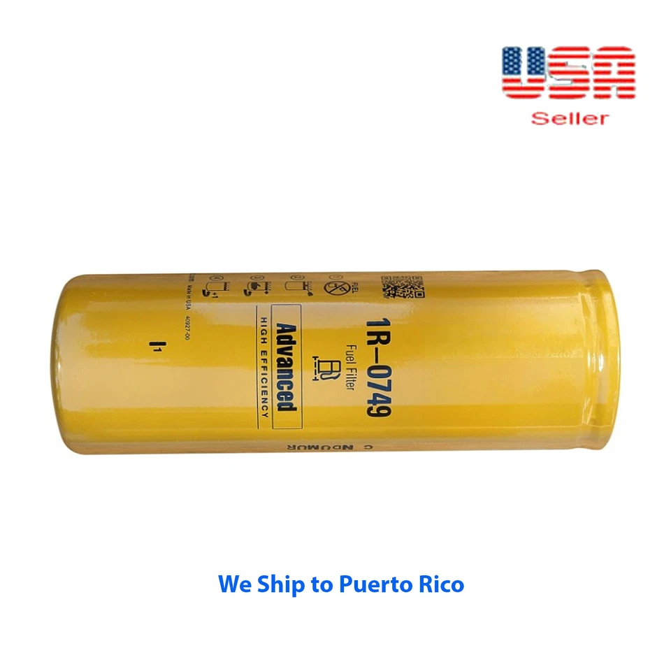 Filtro de combustible 1R0749 apto para: varios gatos Ford Freightliner Kenworth Peterbilt Sterling Foto 2 de 4