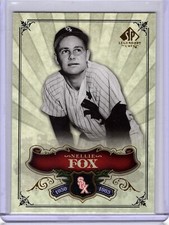 2006 SP Legendary Cuts Nellie Fox Base Card #59  Free Shipping 
