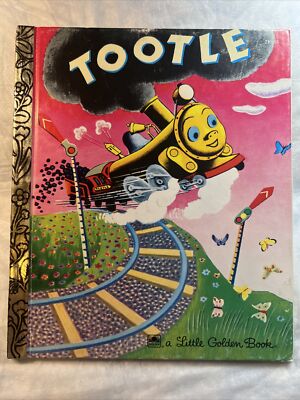 Vintage A Little Golden Book Tootle 210-55 #372