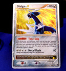 Pokemon Dialga LV. X Card 105/106 NRMT-MT  DP Great Encounters FOIL SPARKLE