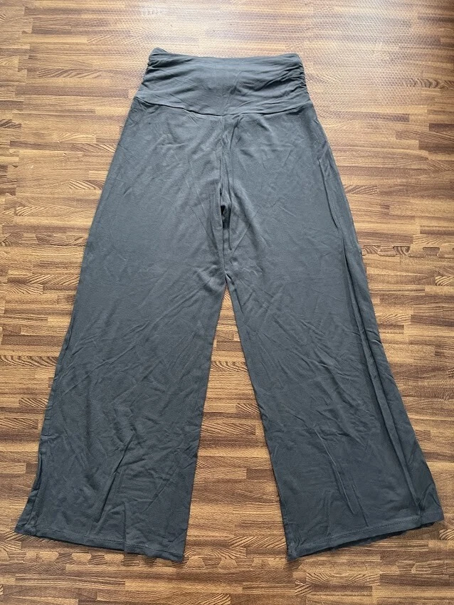 Pantalones informales para mujer Spiegel gris oscuro talla S pequeños Foto 2 de 4