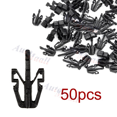 #ad 50pcs Grille Retainer Clip Black Plastic For Chevy Colorado GMC Canyon 2004 2012 $8.49