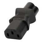 1pc Plug Convertor C6 To C13 IEC320 Female Plug Adapter