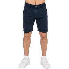Enzo Mens Chino Shorts Casual Cotton Summer Stretch Slim Fit Half Pants