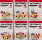 (LOT OF 6) VMC NEON MOON EYE JIG 1OZ NME1-PFU PINK FIRE UV CN2367 — photo 1