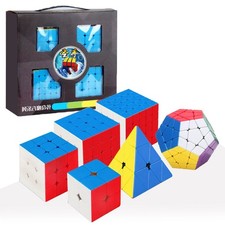 Speed Cube Bundle of 2x2x2  3x3x3 Lot Set Magic Smoothly Twist Puzzle ABS Safe