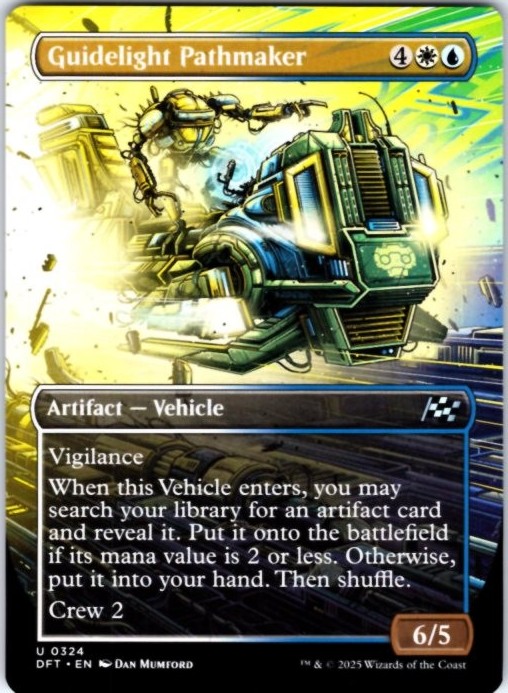 Guidelight Pathmaker (Borderless) 324 Aetherdrift Magic: The Gathering LP