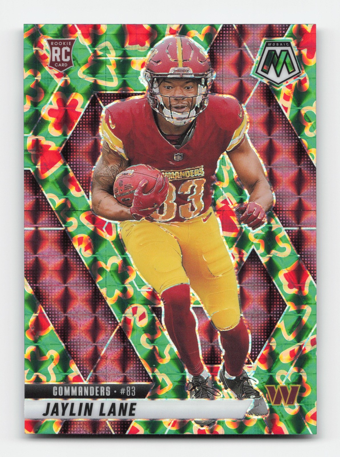 2025 Panini Mosaic #306 Jaylin Lane Mosaic Cookies RC