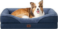 Orthopedic Dog Bed for Large Dog, Memory Foam Dog Couch, Navy