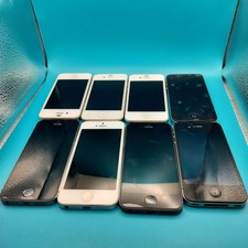 Apple IPhone Lot 8 Smartphones Mixed Models Parts Repair As Is Read Description