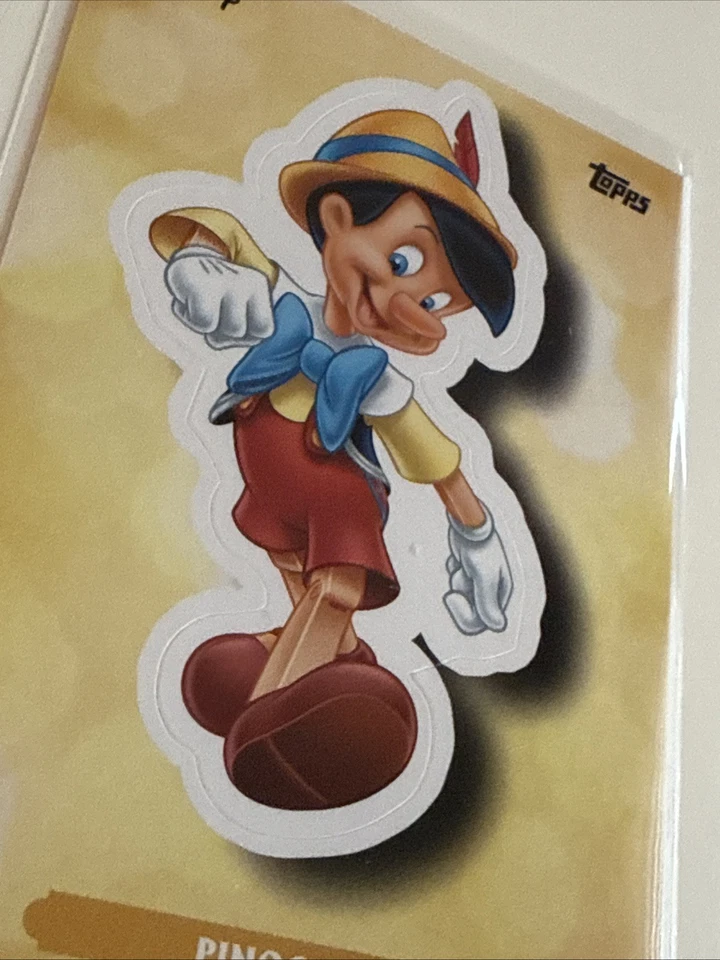 2025 Topps Disney Wonder Pinocchio Enchanted Sticker #ES-3 - Bild 2 von 3