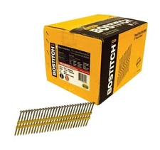 BOSTITCH RH-S8DR113HDG Round Head. 2-3/8-Inch by .113-Inch by 21 Degree Plastic