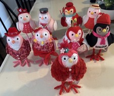Target Spritz 2020-2025 Featherly Friends Valentine Love Birds Lot Of 9