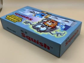 Nintendo Game & Watch SQUISH MG-61 MIB 1986 MINT IN BOX
