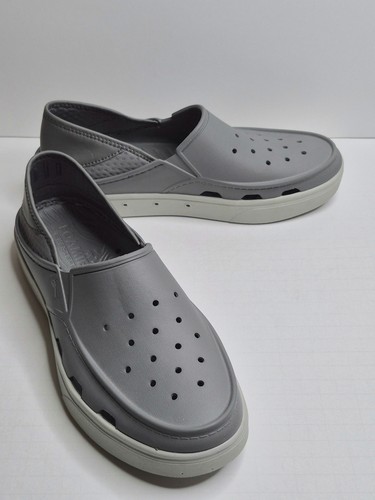 Skechers Men Foamies Vista-Crossroads Shoes Size 10 Grey Slip On Casual Shoes - Picture 19 of 19