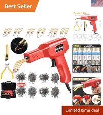50W Plastic Welding Machine with 1050 Hot Staples - Ideal for Automotive Repairs