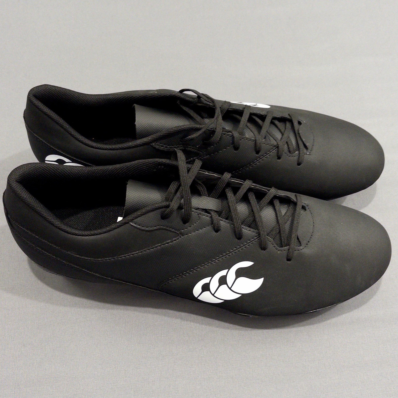 Canterbury Phoenix Raze SG Rugby Boots Black Soft Ground Football Cleats