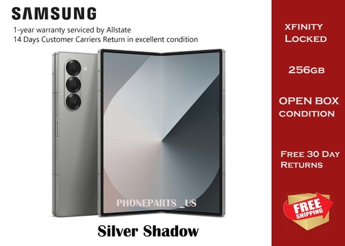 Samsung Galaxy Z Fold 6 256GB SM-F956U Xfinity Only / Navy - Excellent Condition - Picture 1 of 7