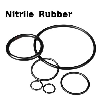 O Ringe Nitrilkautschuk Öl Resistent Draht Durchmesser 7.0mm Dichtring Schwarz