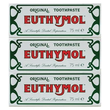 Euthymol Original Toothpaste 75ml - PACK OF 3