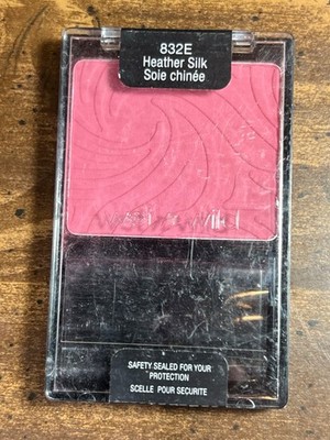 N.O.S. Wet n' Wild Coloricon Blusher, Original Blush 832E HEATHER SILK ( SEALED)