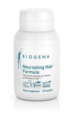 Biogena Nourishing Hair Formula - 120 Capsules - Newest Expiration!