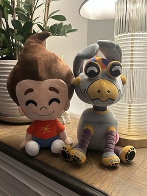 Youtooz Nickelodeon Jimmy Neutron And Goddard Plush Set New With Tags FYE