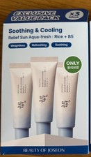 3x Beauty of Joseon Aqua Sun Fresh Rice+SPF50...
