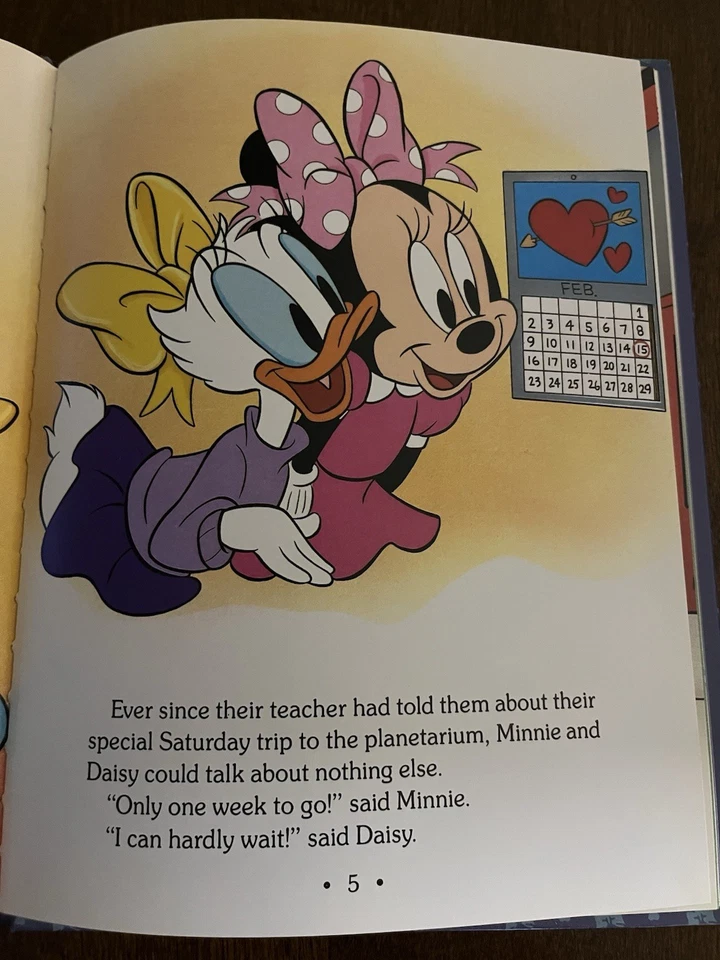 RARO! Libro Disney Minnie and Me “Wish You Were Here” Dibujos Producción Original Foto 4 de 4