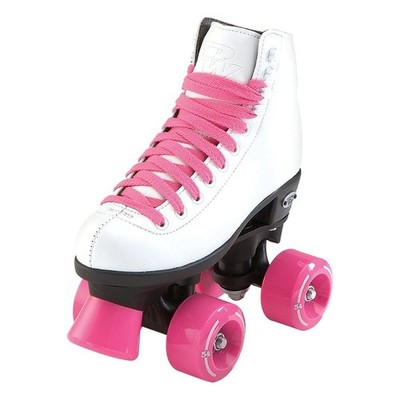 Riedell RW Wave Junior Roller Skates - Safe, Durable Indoor Rink Quad Skates ...