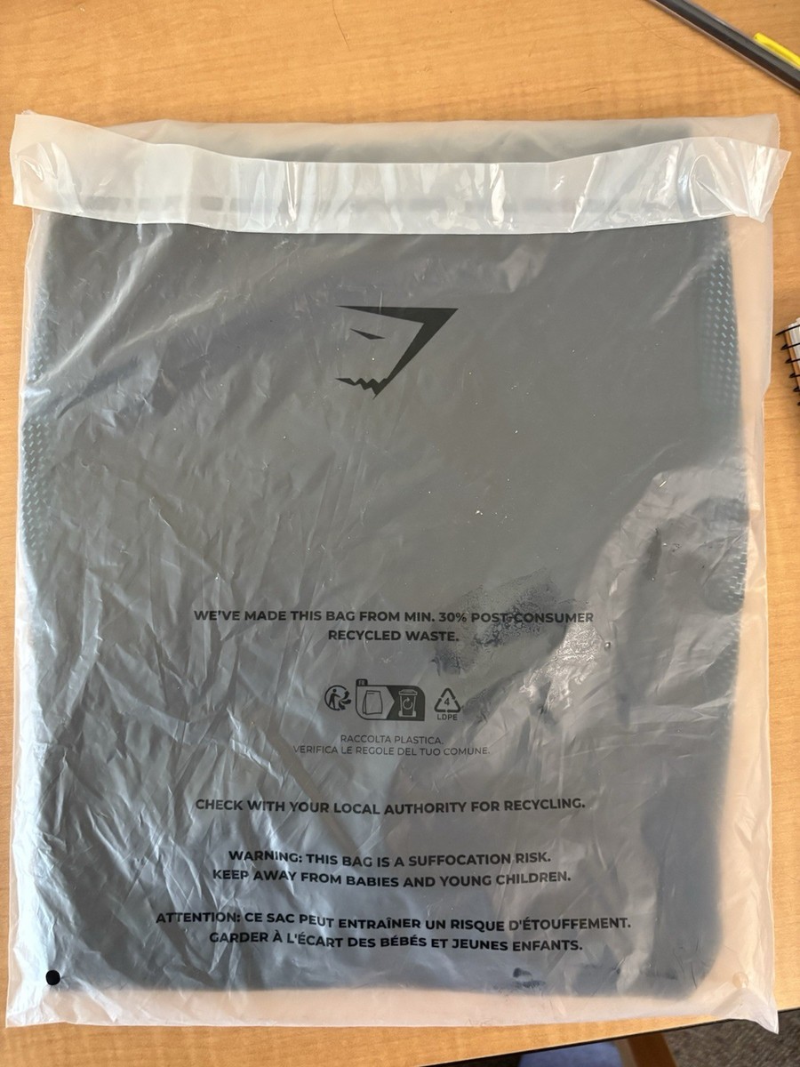 GYMSHARK ONYX V5 - BRAND BLUE SHORT SLEEVE - XXXL | eBay